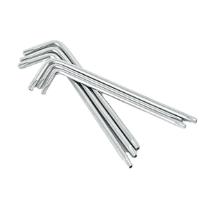 <span class=keywords><strong>Clé</strong></span> <span class=keywords><strong>Torx</strong></span> à bras court en forme de L en acier inoxydable haute résistance <span class=keywords><strong>T5</strong></span> T6 T8 T10 T20 T25 T30 T45 T50 - Product Image 1