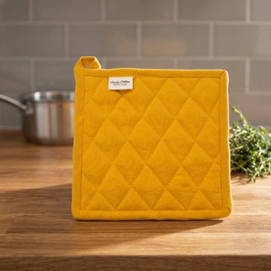 Manchette de four et support de casserole de luxe modernes, écologiques, lavables au lave-vaisselle, en coton, protection thermique, durables, antidérapants, qualité alimentaire, pour la cuisine - Product Image 1