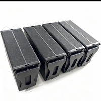 Sistem Speaker Line Array Aktif LA-6 Dual 12" dengan Diafragma Paduan Neodymium Titanium - Portabel, Tahan Lama, Tahan Air, Profesional untuk Panggung