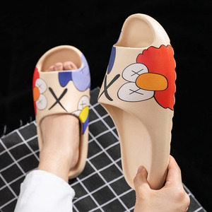 elmo yeezy slides real