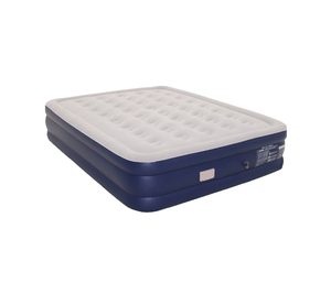 Queen Size Double Persons Automatic Inflatable Air Mattress Bed Built-in Rechargeable Lithium <b>Battery</b> <b>Pump</b> for Camping Outdoor - Product Image 1