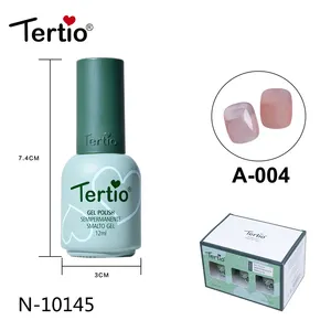 TERTIO 60 Color 12ml Private Label Soak Off Gel Nail Polish Long Lasting Free Sample Professional Nail UV Gel Nail Polish