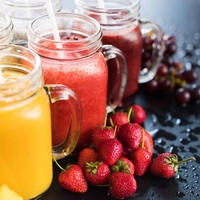 Jus concentré de fruits rouges et légumes, saveur naturelle, frais, riche, boisson saine, 100% mélange de baies rouges, sans sucre ajouté