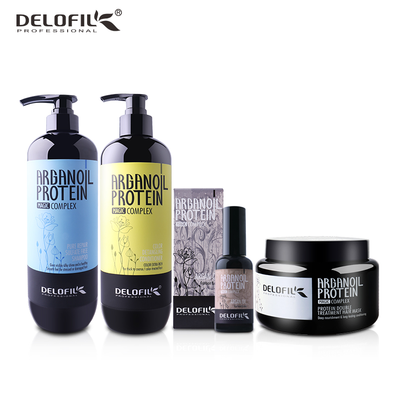 Repair rough Restore Haar glanz Soft Hair Care Kit sulfat freies natürliches Shampoo Conditioner Arganöl Haarpflege set