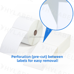Étiquettes thermiques adhésives en papier semi-brillant pour codes-barres, 4x2, 4x3, 4x4, 4x6, 4x8 pouces, pour expédition et entrepôt - Product Image 3