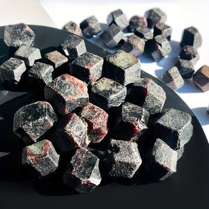 Piedra de Granate Original al por Mayor, Granate Rojo en Bruto, Puede Contener Grietas Irregulares y Pequeños Residuos, Decoración para el Hogar - Product Image 6