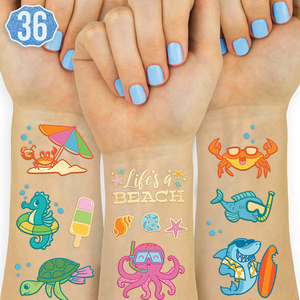 Mode Enfants Conception Personnalisée Imperméable À L'eau Non toxique Bras <span class=keywords><strong>Autocollant</strong></span> De Tatouage Temporaire - Product Image 5