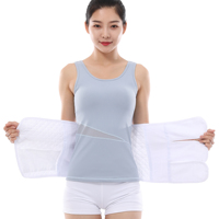 Ceinture abdominale post-partum de haute qualité, enveloppement abdominal post-chirurgical, soutien abdominal respirant avec orthèses de soutien pelvien