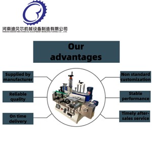 Thông tư vuông Máy dán nhãn chai, nhỏ hoàn toàn tự động máy tính để bàn rượu vang và nước giải khát chai thủy tinh mỹ phẩm máy dán nhãn - Product Image 3