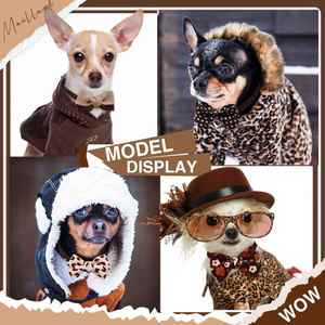 Collar de Perro de Algodón Suave con Elegante Lazo, Ajustable para Perros Pequeños y Medianos, Cómodo para Uso Diario, Collar Duradero para Mascotas - Product Image 3