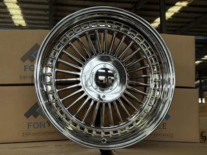 Mingyue Sliver Machine Face para BMW <span class=keywords><strong>Alpina</strong></span> Series 3 5 7 530i 540i E46 19X9 19X10 5X112 5X120 Rueda de coche de pasajeros escalonada 112 - Product Image 2