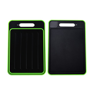 Planche à découper rectangulaire double face à dégivrage rapide en alliage d'aluminium multifonction pour la cuisine à usage domestique - Product Image 2
