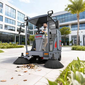 Penyapu lantai otomatis mesin penyapu pembersih Jalan Jalan Listrik Industri - Product Image 3