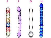Boutique de Dildos Populaire Masturbateur Masculin Jouets Anaux en Verre Cristal Grand Plug Anal Jouets Rose Ensemble Plug Anal Dildos Jouets Sexuels pour Hommes