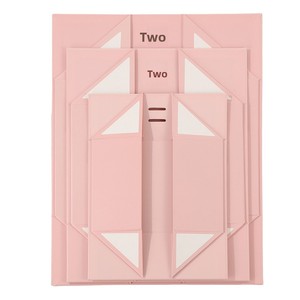 Caja de Regalo Plegable de Papel Especial, Cierre Magnético, Artística, Pequeña, Rectangular, para el Día de San Valentín, con Lazo, Impresión Personalizada - Product Image 4