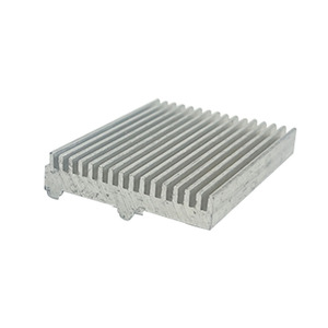 Dissipateur thermique en aluminium, largeur 56 mm, hauteur 10 mm, espacement des ailettes 3,5 mm, alliage anodisé 6061 pour le refroidissement des LED - Product Image 2