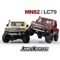 Mangniu MN82 Land Cruiser LC79 4x4 Tout-Terrain 2.4G Modèle Réduit RTR RC Rock Crawler Pick-up 1/12ème Jouet de Collection pour Adultes