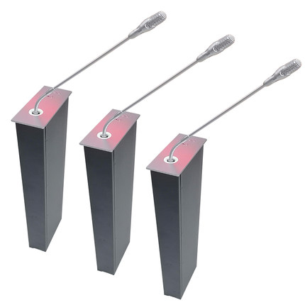 Встраиваемый стол для конференций, система конференц-связи с гусиной шеей, моторизованный выдвижной микрофон, подъемный механизм