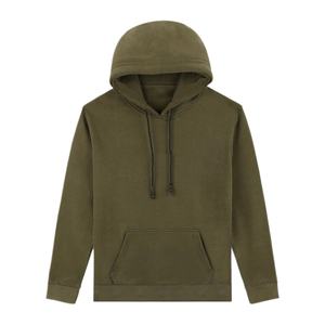 Sweatshirts et sweats à capuche à manches régulières pour hommes - Sweats à capuche à coupe régulière avec bordures et ourlet côtelés, sweats à capuche à enfiler pour hommes - Product Image 2