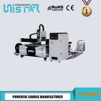 UNISTAR 3000W High Speed Fiber Laser CNC Cutting Machine for Sheet Metal & Tube Stainless Steel Hiwin Guide Rail Cypcut Control