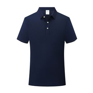 Polo en coton et soie à manches courtes, couleur unie, uniformes de travail, vêtements promotionnels, taille L - Product Image 1