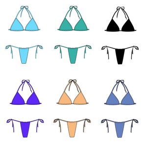 Costumi da Bagno Sexy per Ragazze, Bikini a Vita Alta Personalizzati per Competizioni Fitness, Set Corto <span class=keywords><strong>in</strong></span> Offerta - Product Image 1