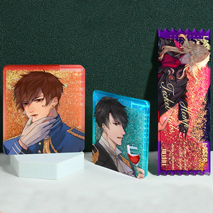 Llavero de arena movediza personalizado al por mayor llavero flotante de aceite acrílico personalizado encantos brillo líquido llavero de plástico personalizado - Product Image 4