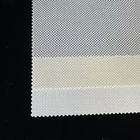 Tissu pare-soleil à rayures fines 5% Open Factor, matériau durable pour stores enrouleurs et décoration de fenêtres