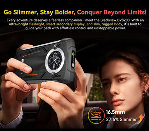 Smartphone robuste Blackview, étanche et antichoc, 8800 mAh, 12+256 Go, appareil photo 50 MP, 120 Hz, 4G, lampe torche 170 lumens, Android 14 BV8200 - Product Image 5