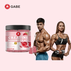 Wholesale Supplement Creatine Monohydrate Gummy Raspberry Flavor Build Muscle <strong>Boost</strong> Energy Fitness Supplements for Adult - Product Image 1