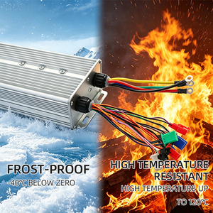 ตัวควบคุมมอเตอร์ไร้แปรงถ่าน IP68 กันน้ำ 48V/60V 18G ทนอุณหภูมิ -40c~120c สำหรับจักรยานไฟฟ้า/รถสามล้อไฟฟ้า IP68 48-60V18G กันน้ำ - Product Image 5