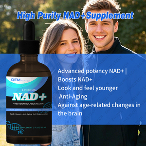 หยดลิโปโซมอล NAD ของ OEM สำหรับการฟื้นฟูเซลล์ ช่วยเสริมสร้างการเผาผลาญพลังงาน สำหรับผู้ขายบน Amazon FBA ได้รับการรับรองมาตรฐาน COA ผ่านการทดสอบโดยบุคคลที่สาม - Product Image 3
