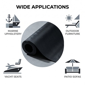 Tela <span class=keywords><strong>de</strong></span> Tapicería para Exteriores y Embarcaciones, Resistente al Fuego, <span class=keywords><strong>de</strong></span> PVC Sintético Marino Impermeable <span class=keywords><strong>de</strong></span> 1.0 mm, con Revestimiento <span class=keywords><strong>de</strong></span> Punto, 150000 Rubs, para Patio - Product Image 6