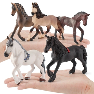 Figura de Caballo Andaluz Simulado, Pintado a Mano, Figuritas Sólidas, Caballo Español de Actuación, Adorno Estático, Juguetes - Product Image 4