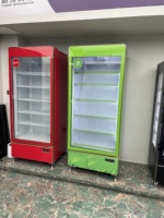 Refrigerador de una Puerta de Vidrio Grande de 718L con Enfriamiento por Compresor, Ideal para Supermercados, Hoteles y Uso Doméstico, Venta Directa de Fábrica