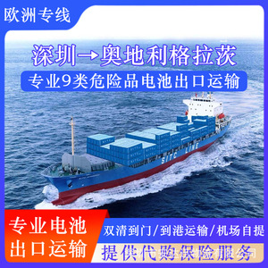 Transporte Marítimo de Baterías Anda Xun de Shenzhen, FCL LCL CIF DDP Puerta a Puerta, Despacho de Aduanas en Austria, Impuestos Incluidos - Product Image 2