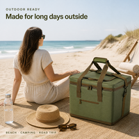 Sac isotherme de luxe portable 15L à fermeture éclair hermétique pour garder les aliments frais – Offre spéciale