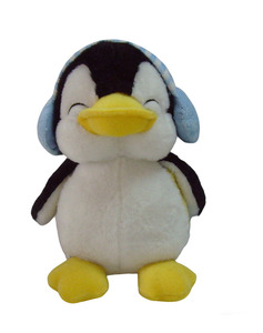 Jouets en peluche CE CPC personnalisés avec votre propre design, grand pingouin souriant, jouets en peluche apaisants pour bébé - Product Image 2