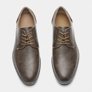 Zapatos de Cuero para Hombre, Estilo Casual para Caminar, Transpirables y Cómodos, con Malla y Combinación de Colores - Product Image 5