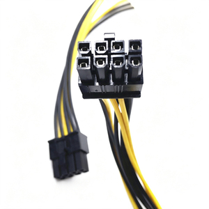 <span class=keywords><strong>สาย</strong></span>อะแดปเตอร์แปลงไฟ GPU แบบ Dual 4 <span class=keywords><strong>Pin</strong></span> Molex เป็น <span class=keywords><strong>8</strong></span> <span class=keywords><strong>Pin</strong></span> PCIe สำหรับ<span class=keywords><strong>การ์ด</strong></span><span class=keywords><strong>จอ</strong></span> - Product Image 3