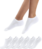Chaussettes pour hommes Jingwen OEM en coton blanc Hanes, chaussettes courtes en tricot de couleur unie pour le printemps, calcetines cortos para hombre