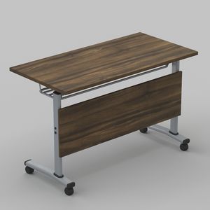 Büroarbeit platz tisch Hotel Konferenz raum Arbeits treffen Cabrio Holz Metall Büro tische Klappbarer Trainings tisch - Product Image 4