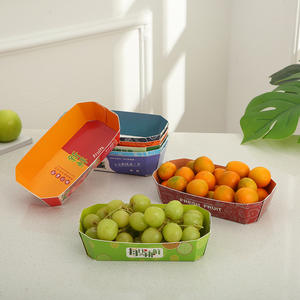 Boîtes d'emballage <span class=keywords><strong>Origami</strong></span> de haute qualité pour fruits, en carton alimentaire, vente en gros, pour la maison et les salons, simples, élégantes, pour recevoir des invités - Product Image 2