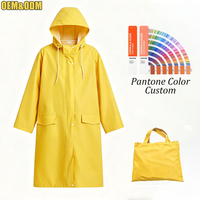 Imperméable pour femme adulte, personnalisable en couleur, épais, durable, sans PFAS, portable, imperméable, confortable et tendance, idéal pour la marche et les trajets quotidiens