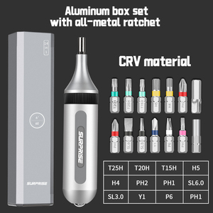 ชุดไขควงแม่เหล็กแบบมีเฟือง 14 in 1 60 ฟัน พร้อมหัวไขควง CRV แบบมีรหัสสี ด้ามจับเหล็ก บรรจุในกล่อง เหมาะสำหรับงานซ่อมแซมในบ้าน DIY - Product Image 2