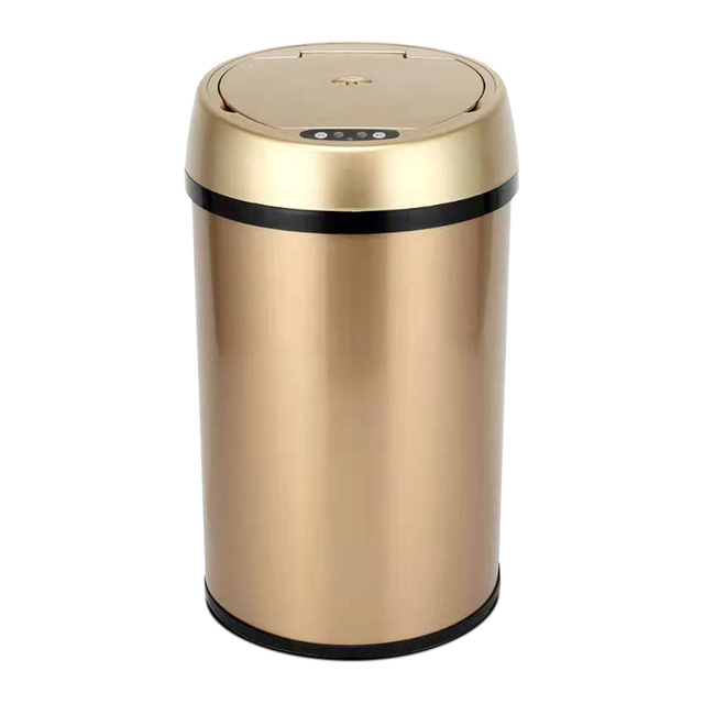 Wholesale Touch-free Abs Kitchen Automatic Garbage Rubbish Waste Bin Battery Models Sensor Trash Can