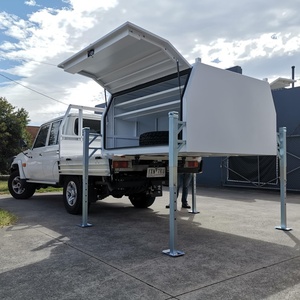 Waterproof Aluminum Portable Lockable Reinforced Gullwing Ute Canopy with 2000L Capacity - Product Image 4