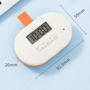 JUXINDA - <span class=keywords><strong>Pastillero</strong></span> Electrónico de Plástico al por Mayor con 3 Compartimentos para un Día, con Alarma y Temporizador de Grabación - Product Image 4