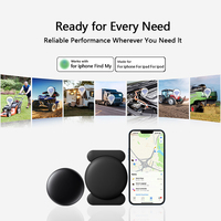 Coque en Silicone Magnétique RSH Smart Air Tag Certifiée MFi Localisateur Trouver Mon Porte-Clés pour Apple iOS Portefeuille Bagages Suivi Mondial
