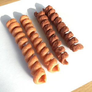 New Đặc Biệt Canxi Xương Bọc Gà & Vịt Xử Lý Fishskin Thức Ăn Chó Nha Khoa Chew Tự Nhiên Pet Đồ Ăn Nhẹ Vít Thức Ăn Vật Nuôi - Product Image 4